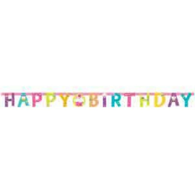 Cupcake Party Letter Banner