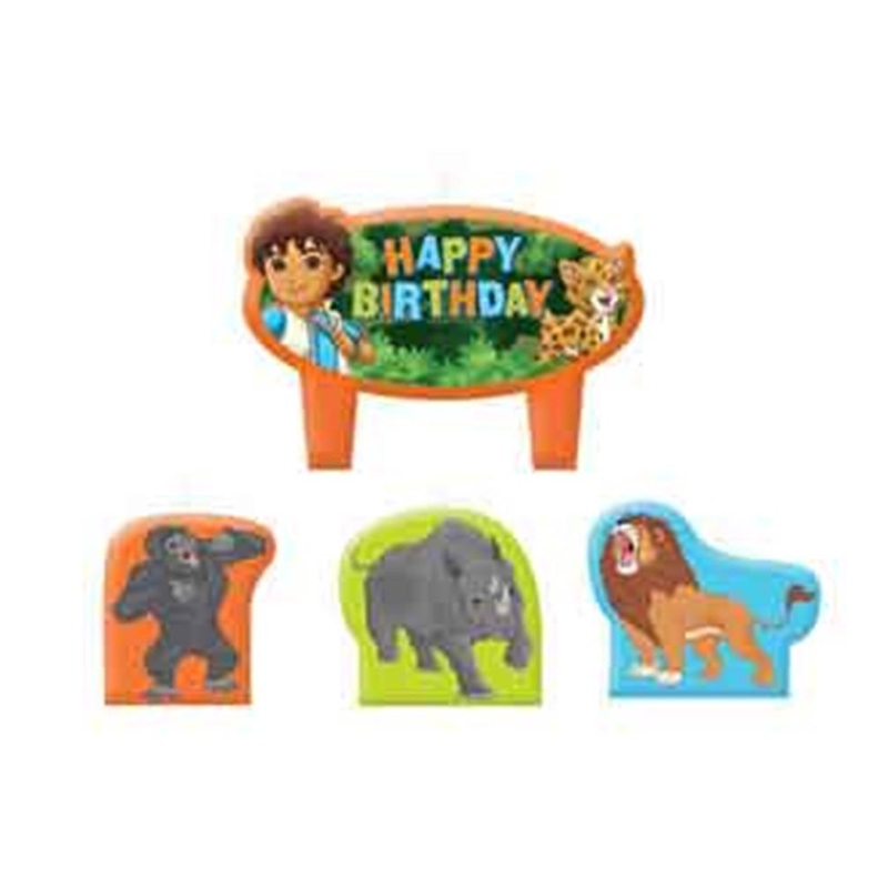 Diego Big Rescue Modeld Candles