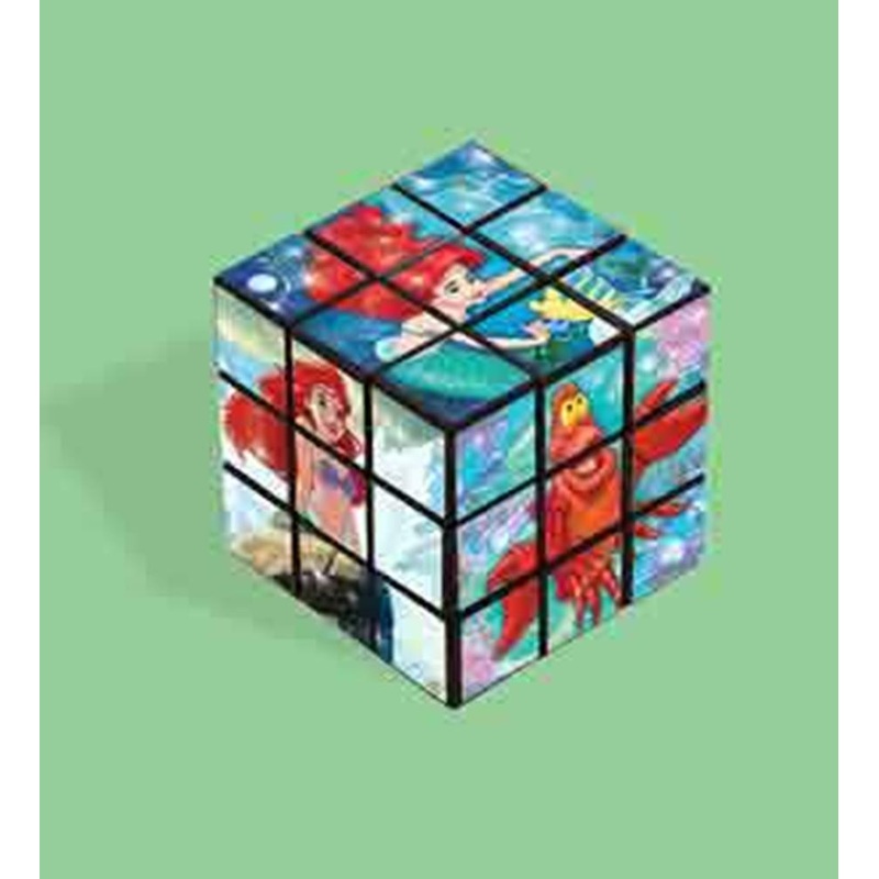 Disney Ariel Puzzle Cube 6ct-Bulk