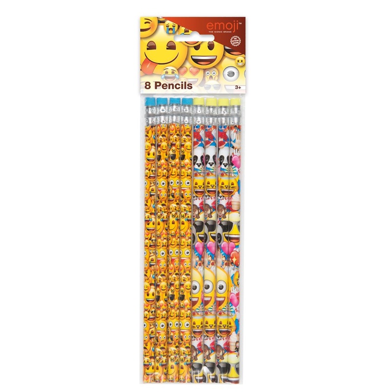 Emoji Pencils 8ct