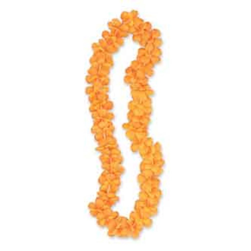 Flower Lei 40inOrnge