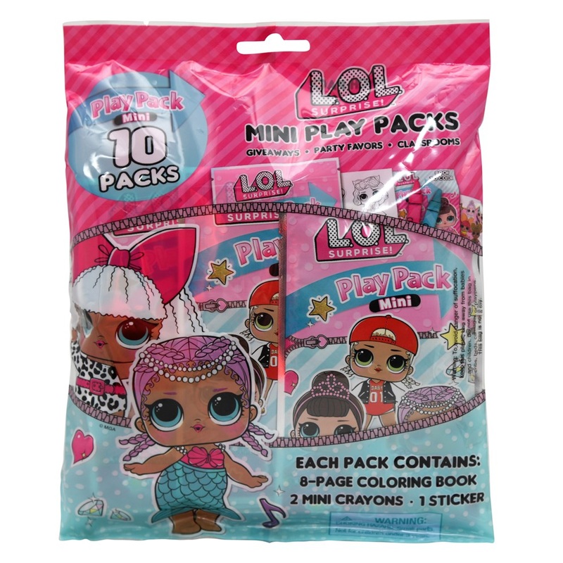 LOL 10pk Mini Play Packs in bag