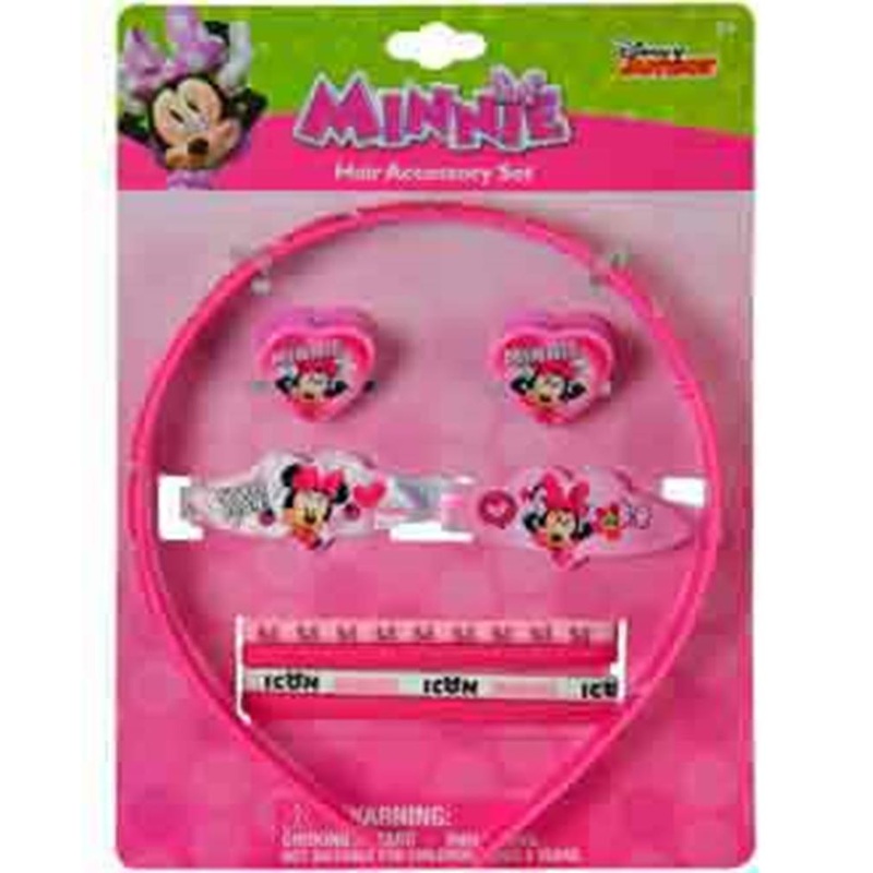 Minnie Bowtique 9pc Hair Accessory Set