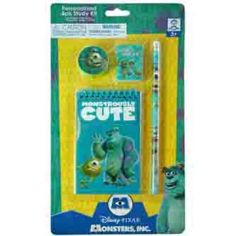 Monsters University Study Kit 4pk