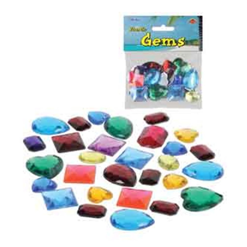 Pirate Plastic Gems