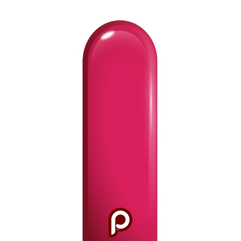 Prima Very Berry 260 nozzle up Latex Balloon 50ct