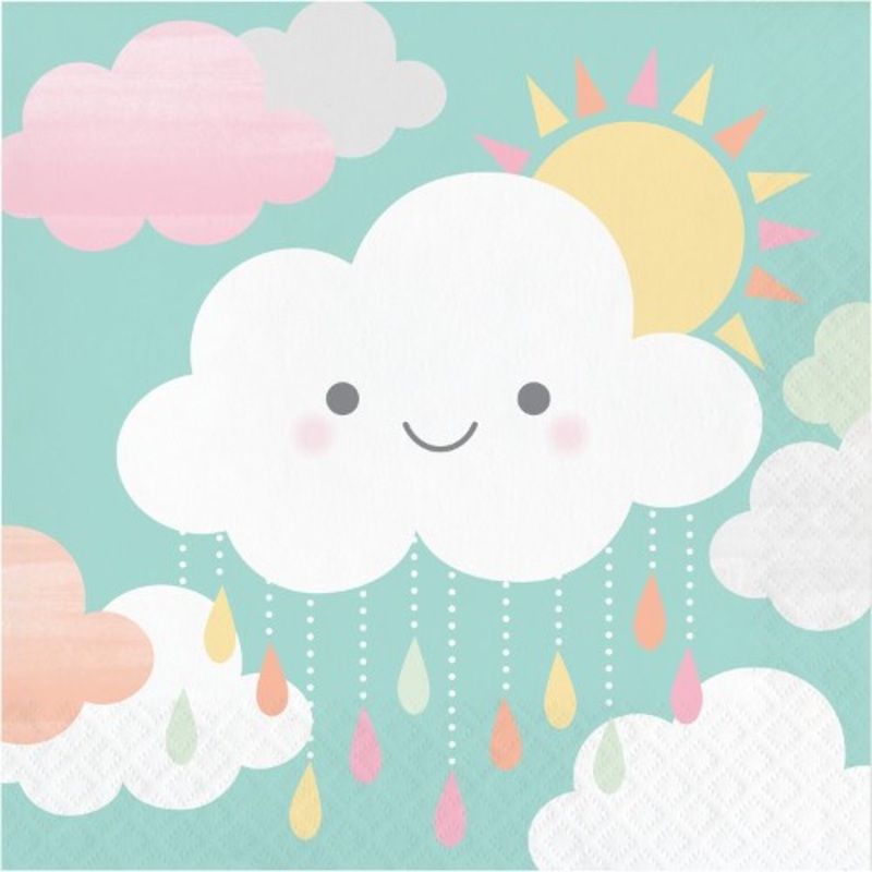 Sunshine Baby Shower Napkin (L) 16ct