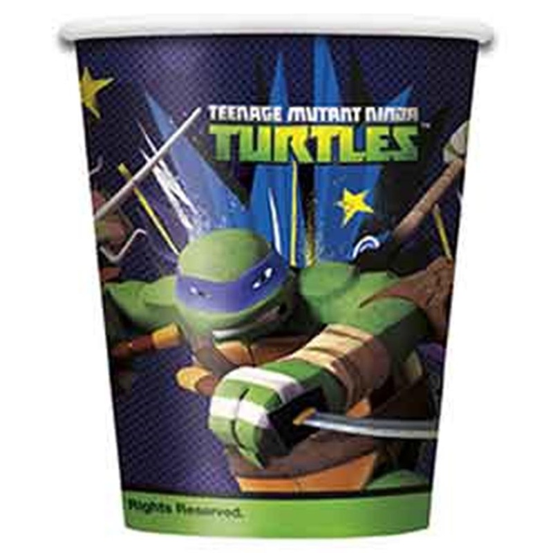 Teenage Mutant Ninja Cup 9oz 8ct