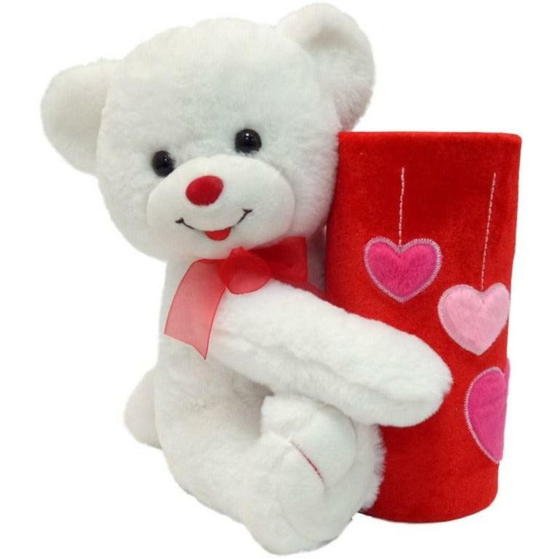 10in Bear Dry Flower Vase
