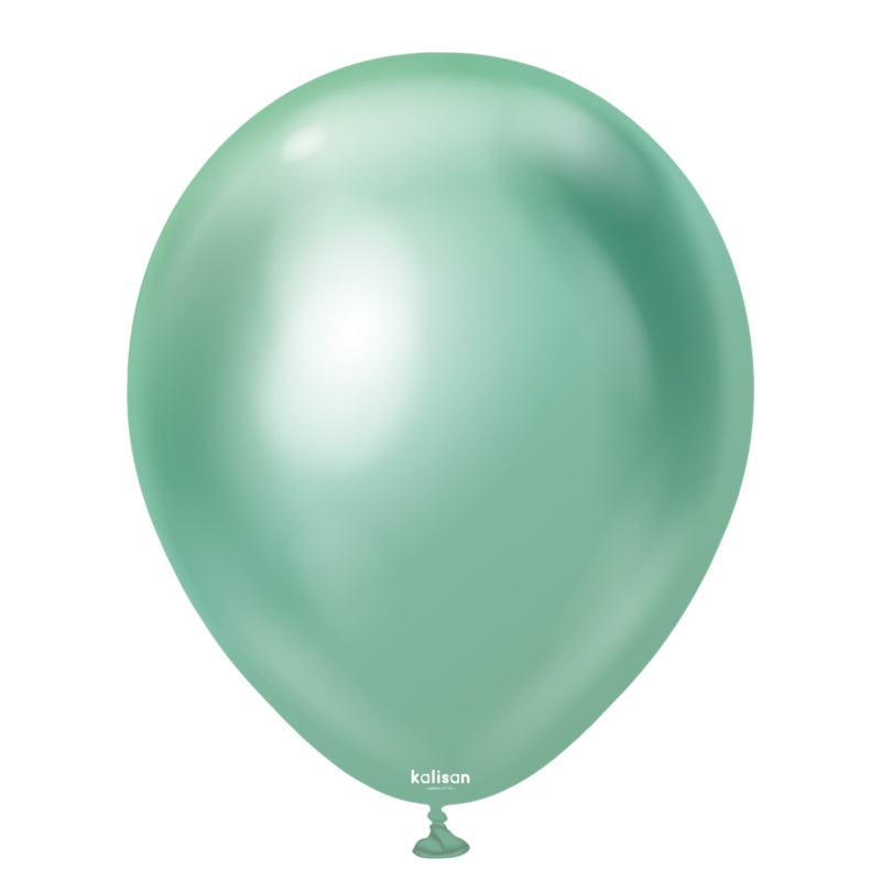 12 inch Kalisan Mirror Green 50ct