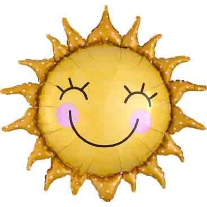 Anagram Sunshine Sun 29 inch Foil Balloon 1ct
