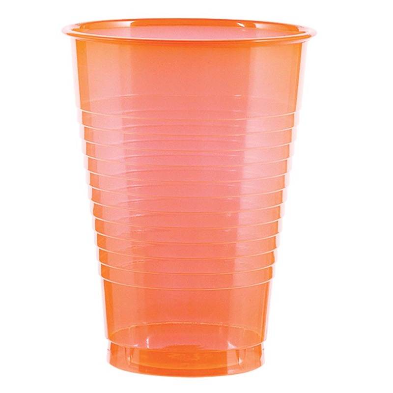 Neon Orange Cup 16oz 50ct