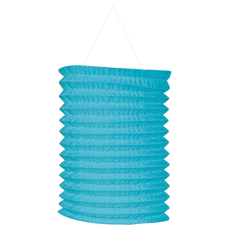 Paper Lantern Garland Blue 12ft