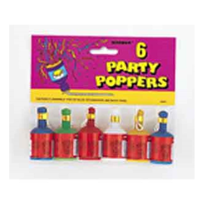 Party Popper 6ct