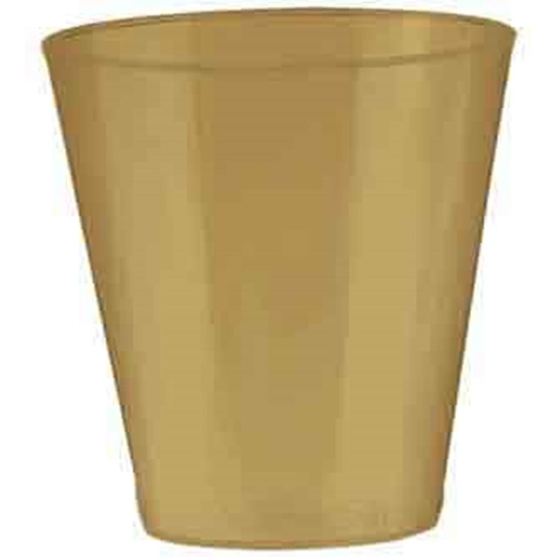 Shot Glasses Gold 2oz 100ct