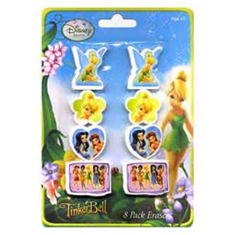 Tinkerbell Eraser 8ct