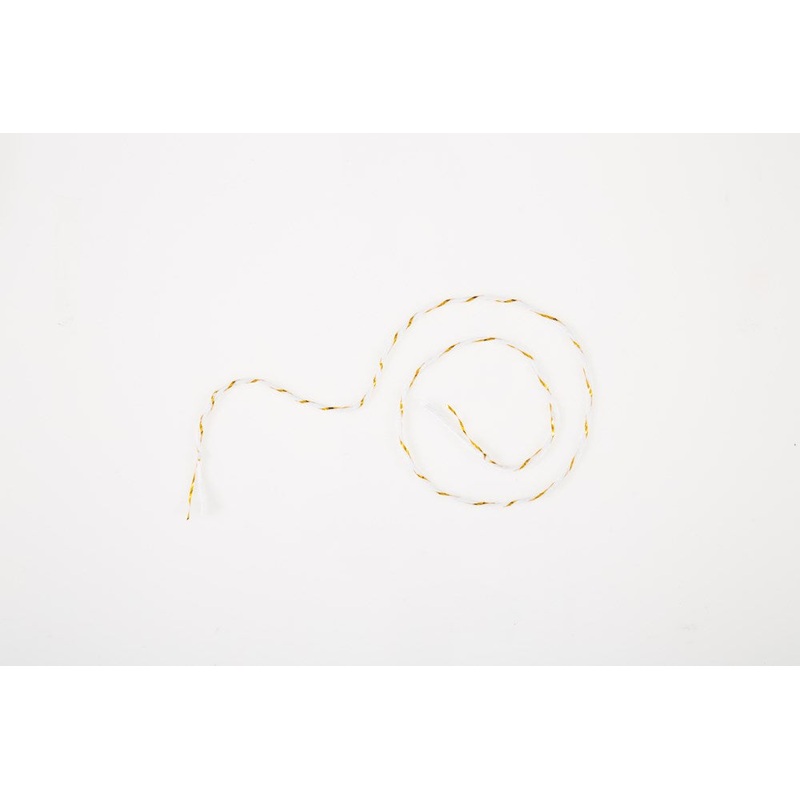 White and Gold Metallic Baker Twine 15yd