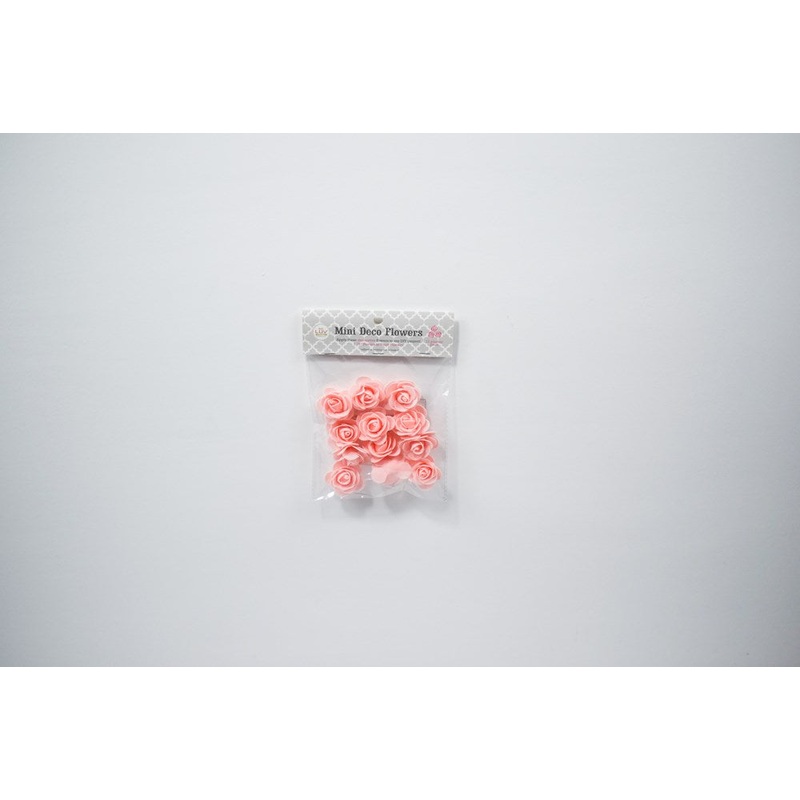 1 3/4in Decorative Foam Flowers-12pc - Blush