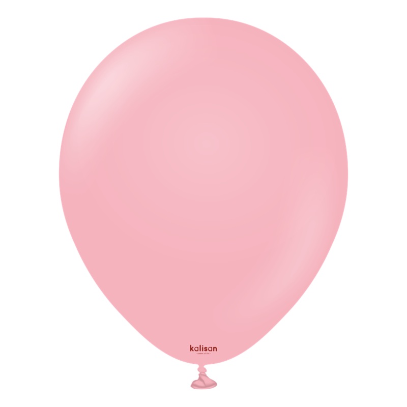 12 inch Kalisan Standard Flamingo Pink 100ct