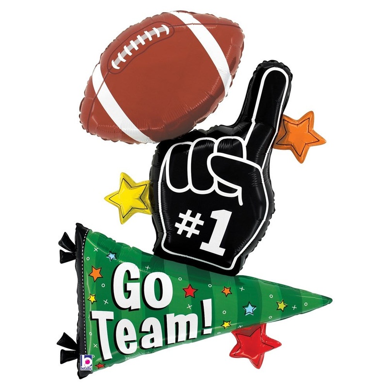 Betallic Tailgate Trio 35 inch Foil Shape 1ct