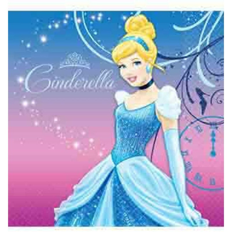 Cinderella Napkin (L) 16ct