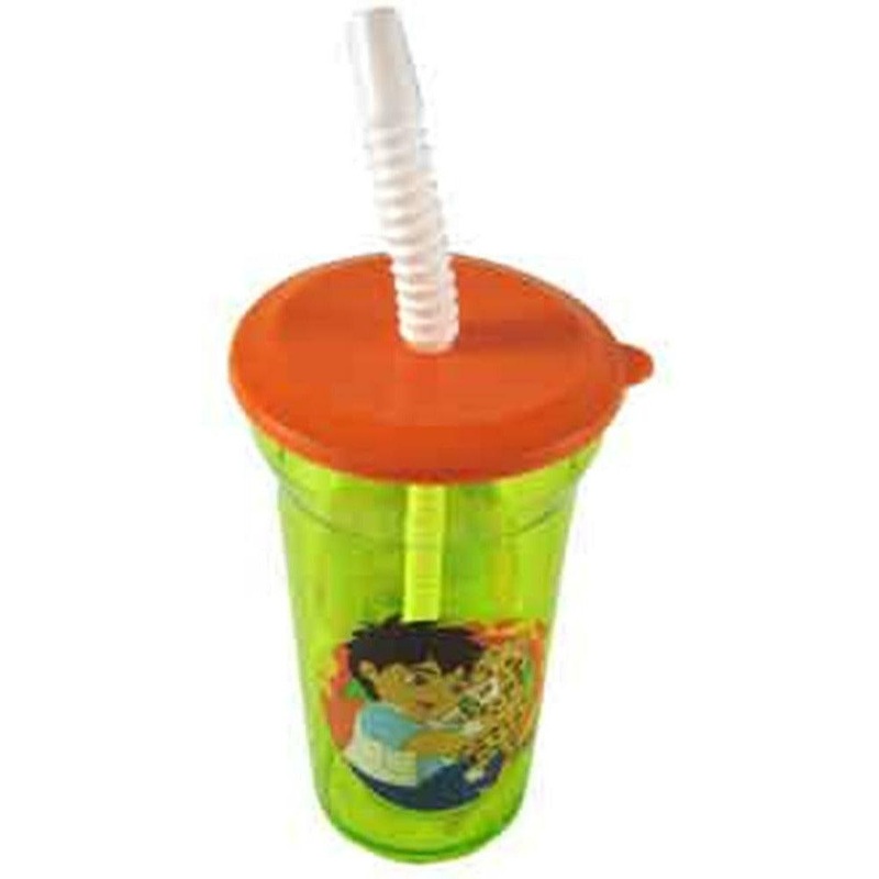 Diego Tumbler 14oz W-Lid and Straw
