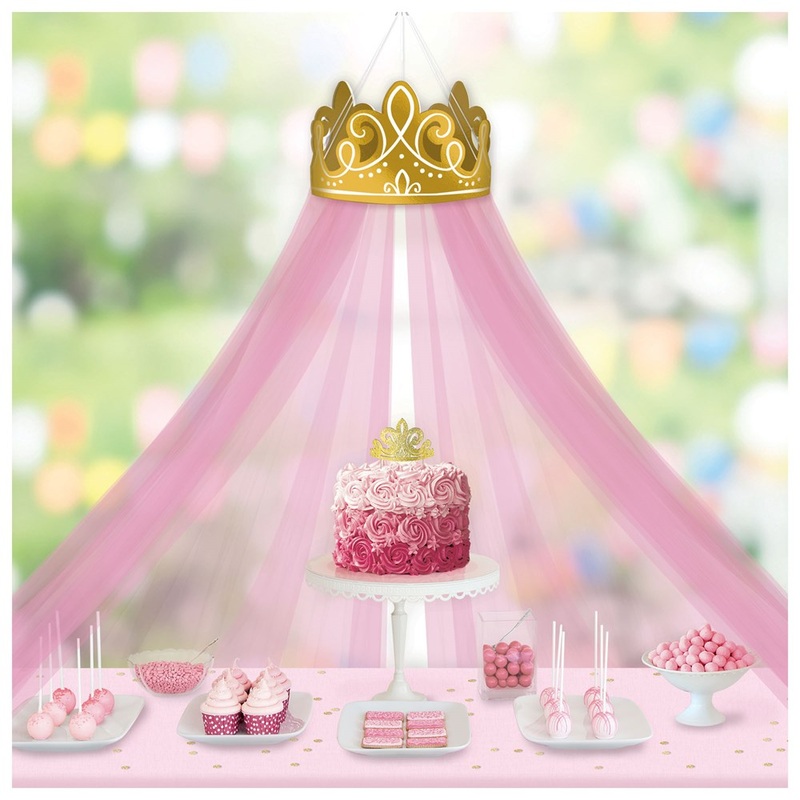 Disney Princess Decoration With Tulle Canopy 1ct