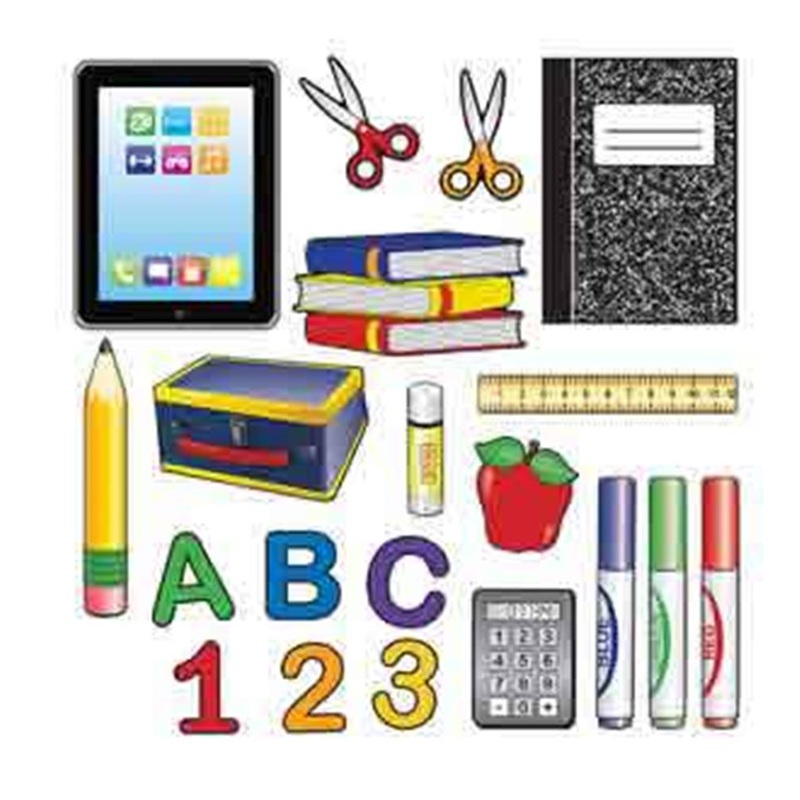 Educational School Days Cutout