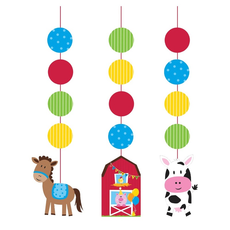Farmhouse Fun Hanging Cutouts 3Ct