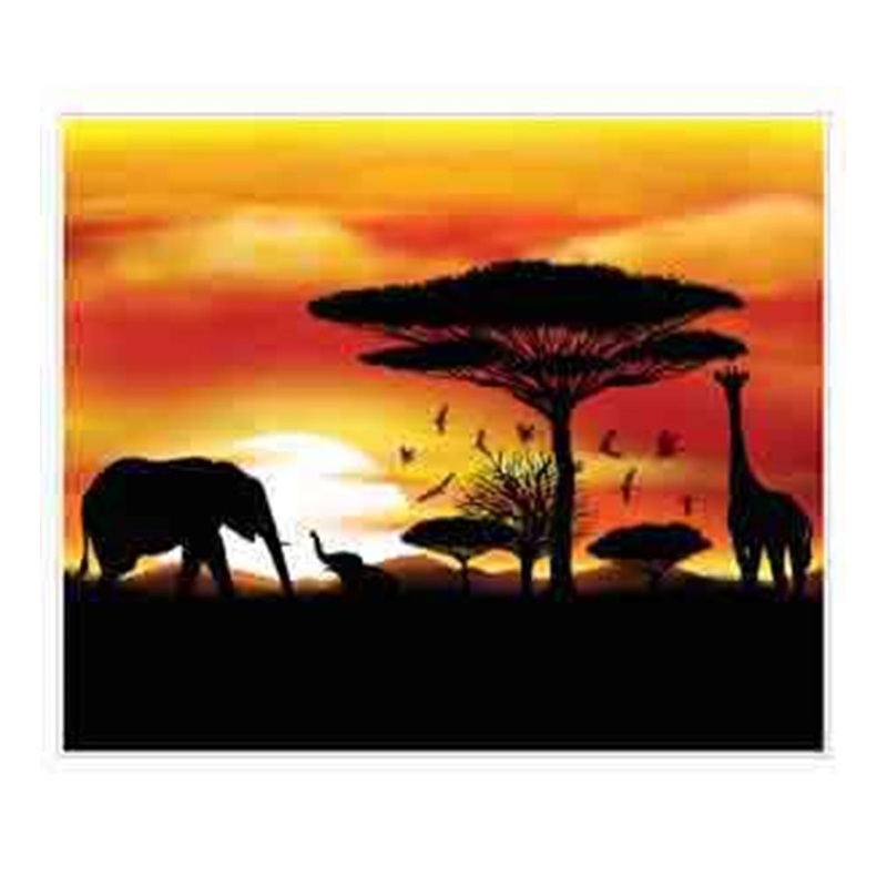 Jungle Safari Insta-Mural