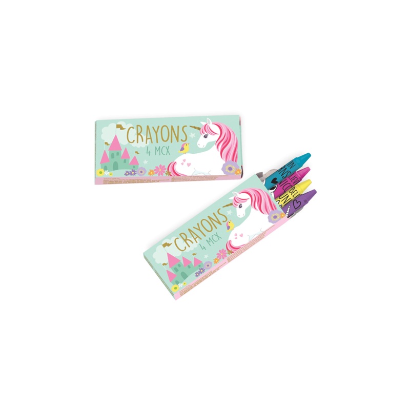 Magical Unicorn Crayon 12ct