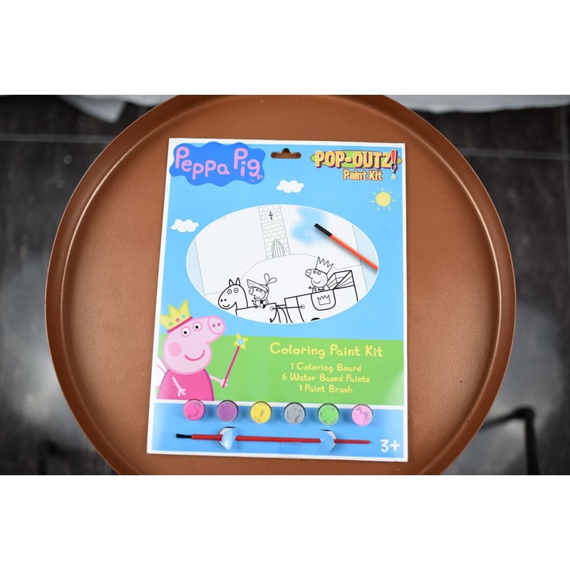 Peppa Pig Paint Set 11.5x8.75x.50