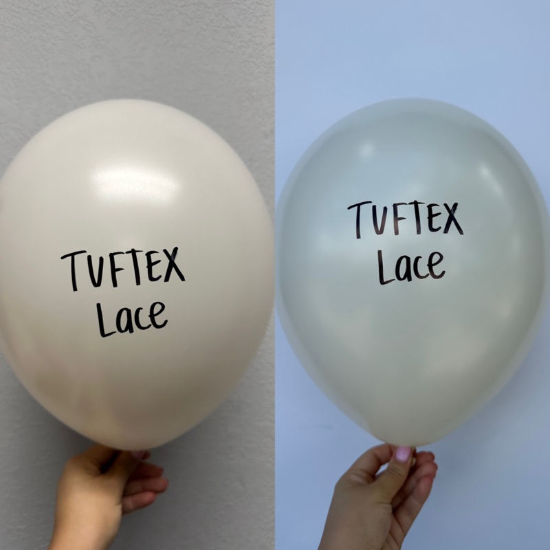 Tuftex Lace 11 inch Latex Balloons 12ct