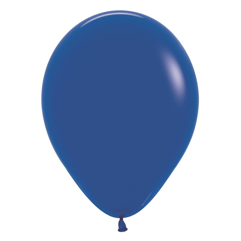 11 inch Sempertex Fashion Royal Blue Latex Balloons 25ct