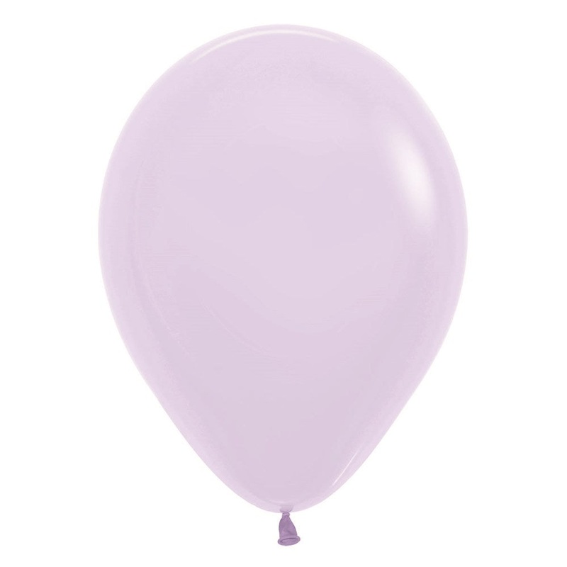 11 inch Sempertex Pastel Matte Lilac Latex Balloons 100ct