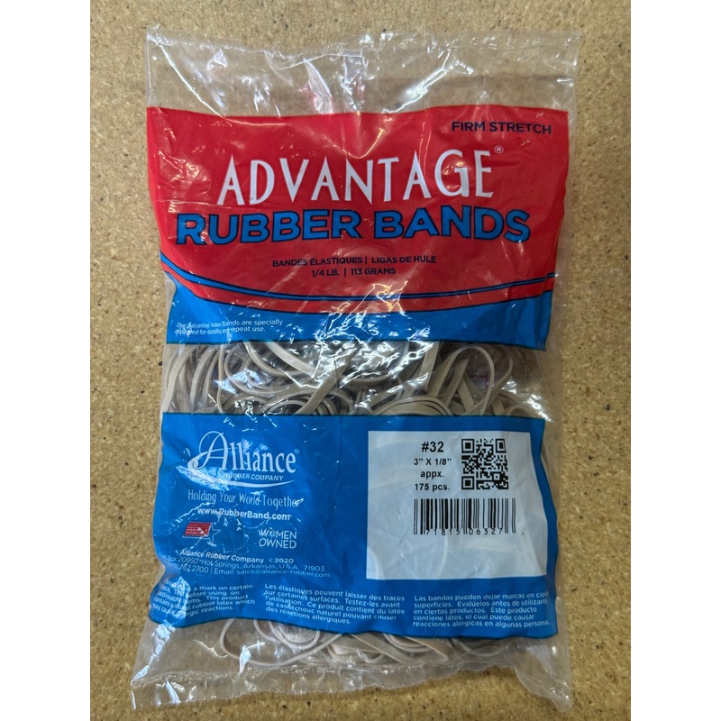 #32 Rubber Band 3 Inches 175ct