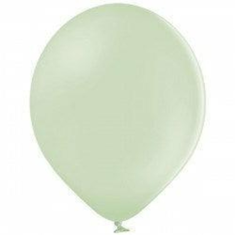 BelBal D5 5in Pastel Kiwi Cream Latex Balloon 100ct