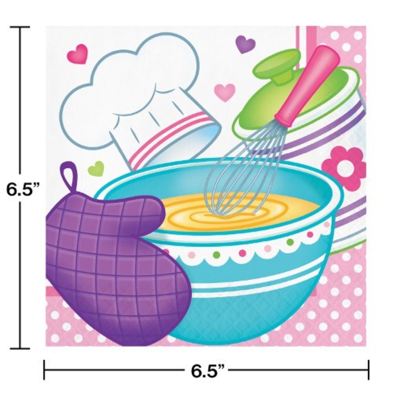 Little Chef Napkin (L) 16ct