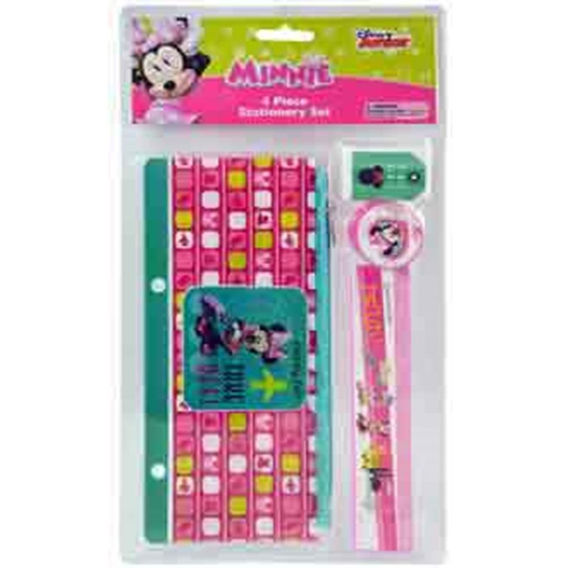 Minnie Stationery Set 4pc