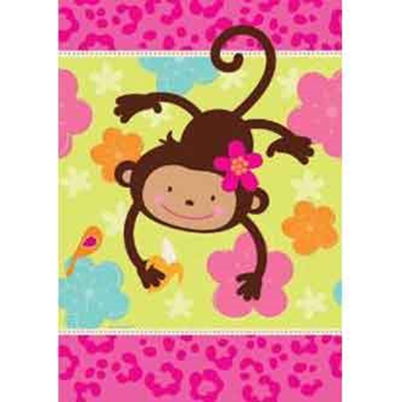 Monkey Love Tablecover Paper