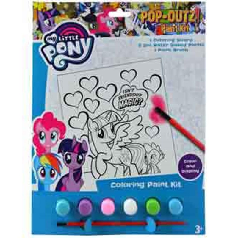 My Little Pony Paint Set 11.5x8.75x.50