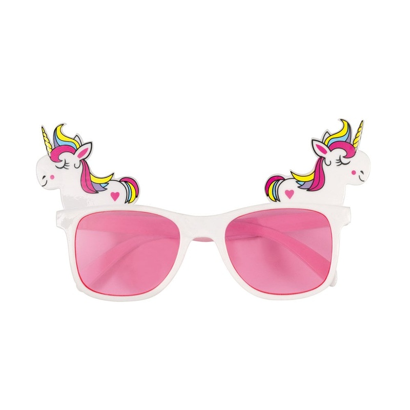 Plactic Unicorn Novelty Glasses