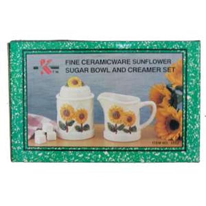 Sunflower Sugar Creamer