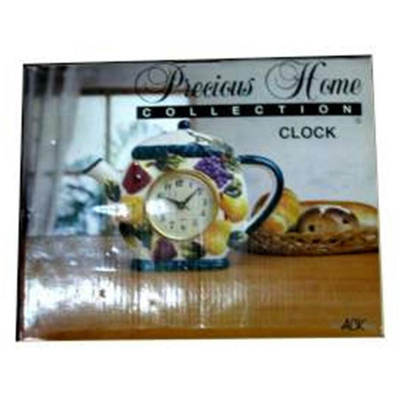 Tea Pot Clock Fruit