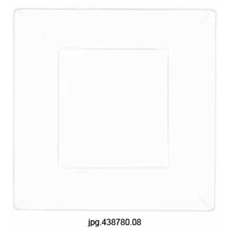 White Plate 10.75in 10ct