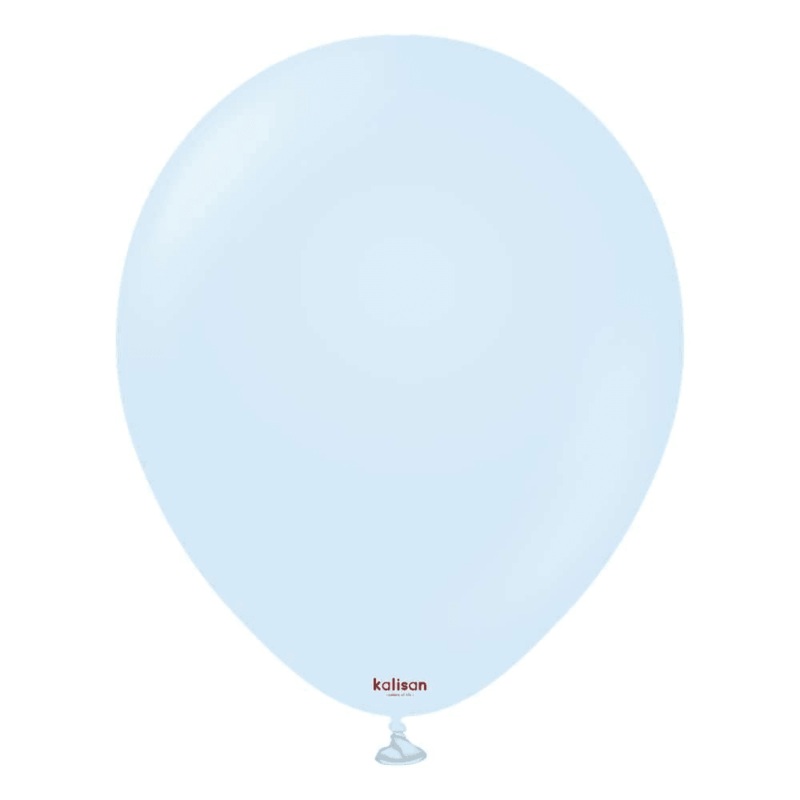 18 inch Kalisan Macaron Baby Blue 25ct
