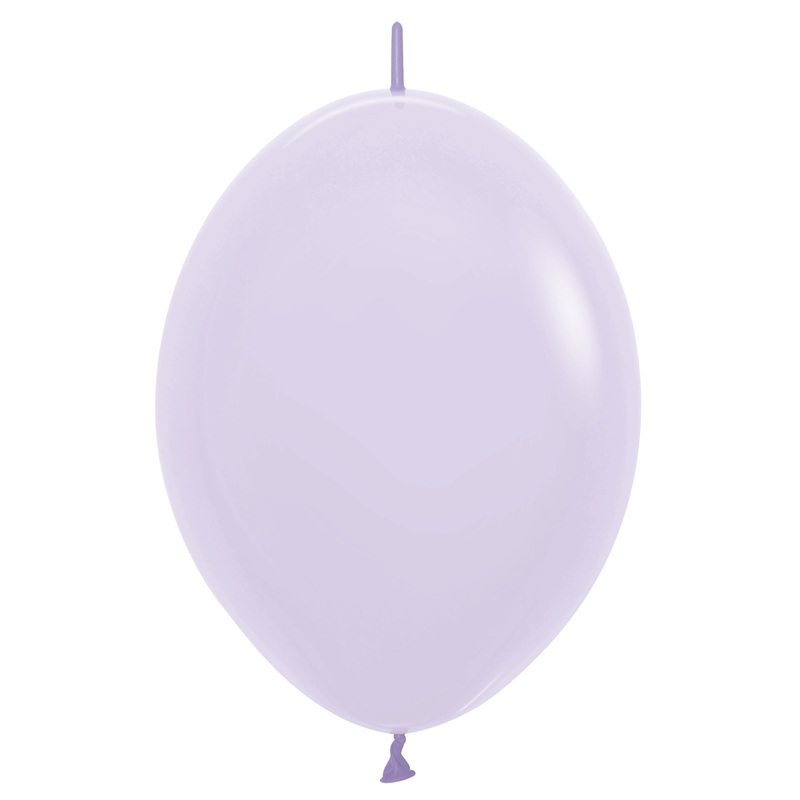6 inch Sempertex Pastel Matte Lilac LINK-O-LOON 50ct