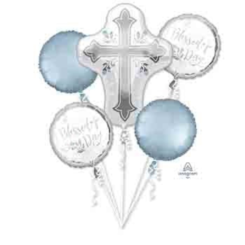 Anagram Holy Day Bouquet Foil Balloon 5ct
