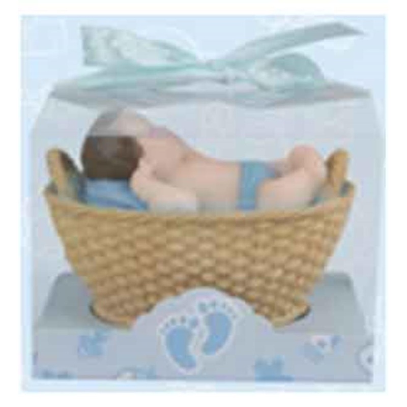 Baby sleep in Basket Blue 12ct