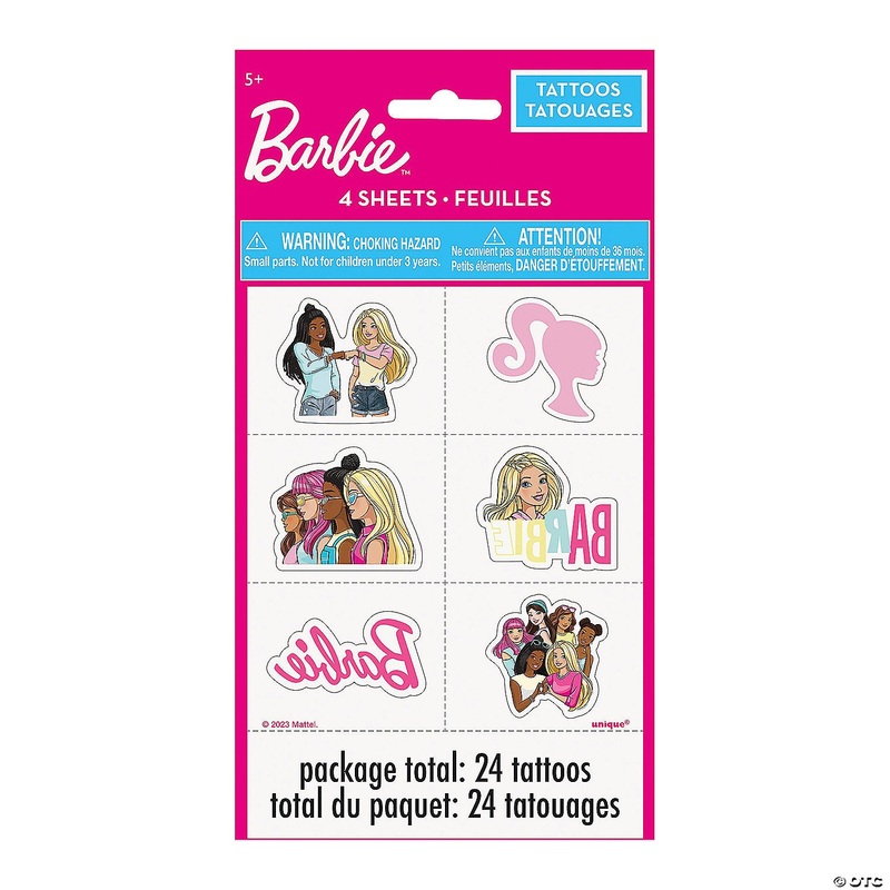 Barbie Tattoos 24 ct